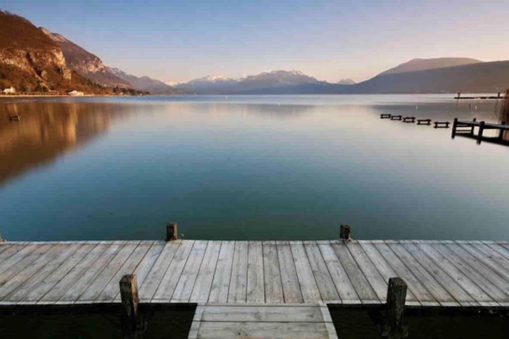 Le Boheme Beau T2 Vue Lac & Montagnes + Garage Annecy Luaran gambar