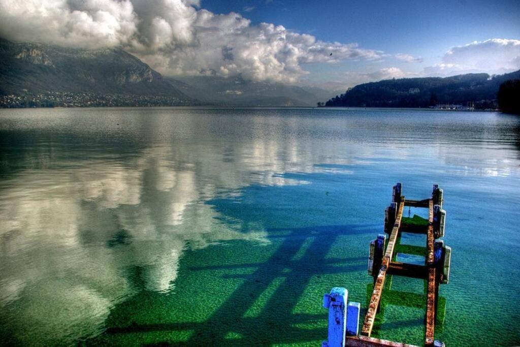Le Boheme Beau T2 Vue Lac & Montagnes + Garage Annecy Luaran gambar